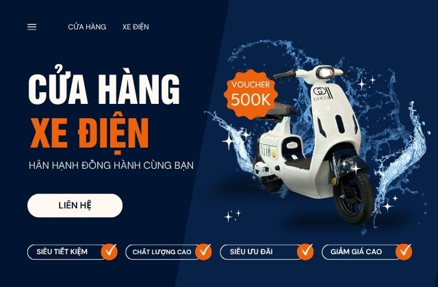 Cửa Hàng Xe Điện Uy Tín Hàng Đầu – Dịch Vụ Chuyên Nghiệp, Hậu Mãi Tận Tâm