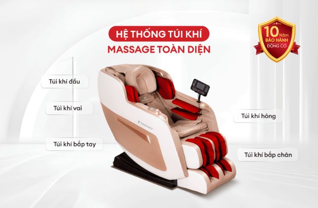Hậu Giang Nâng Tầm Chất Lượng Cuộc Sống Với Ghế Massage Giá Tốt