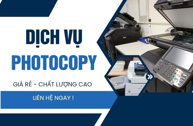 Top Dịch Vụ Photocopy Uy Tín, In Ấn Sắc Nét – Hỗ Trợ Thiết Kế, Giao Hàng Tận Nơi