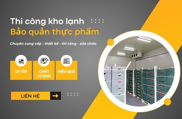 Quy trình thi công kho lạnh đạt chuẩn