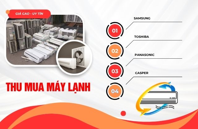 Thu mua máy lạnh cũ tận nơi – Giải pháp tiết kiệm và nhanh gọn