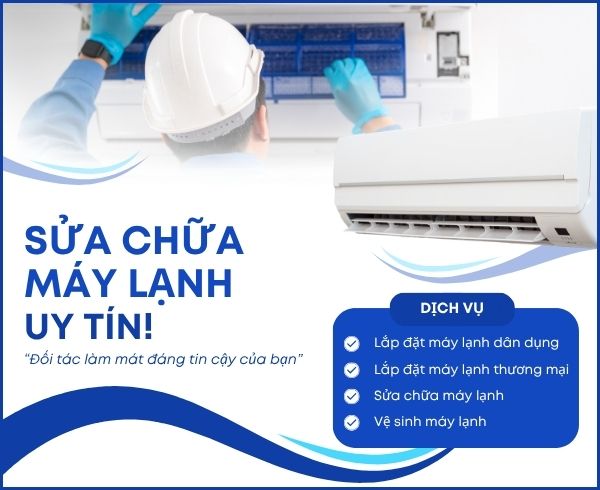 Dịch vụ sửa máy lạnh Quảng Ngãi uy tín