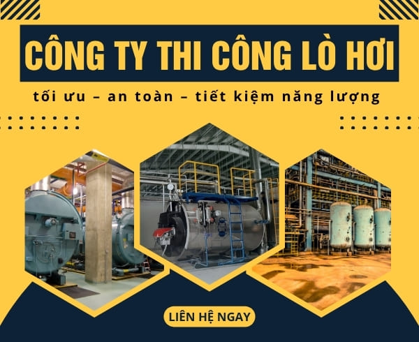Công ty thi công lò hơi Thăng Bình Đà Nẵng uy tín