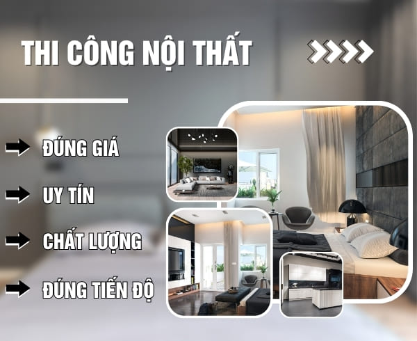 Công ty thi công nội thất Lâm Đồng trọn gói