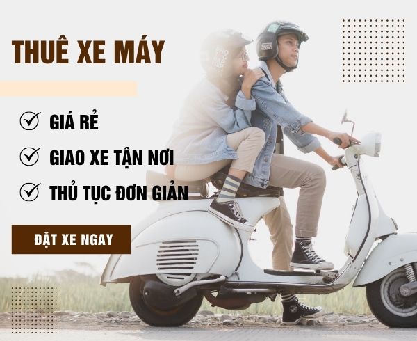 Thuê xe máy Thăng Bình Đà Nẵng giá rẻ