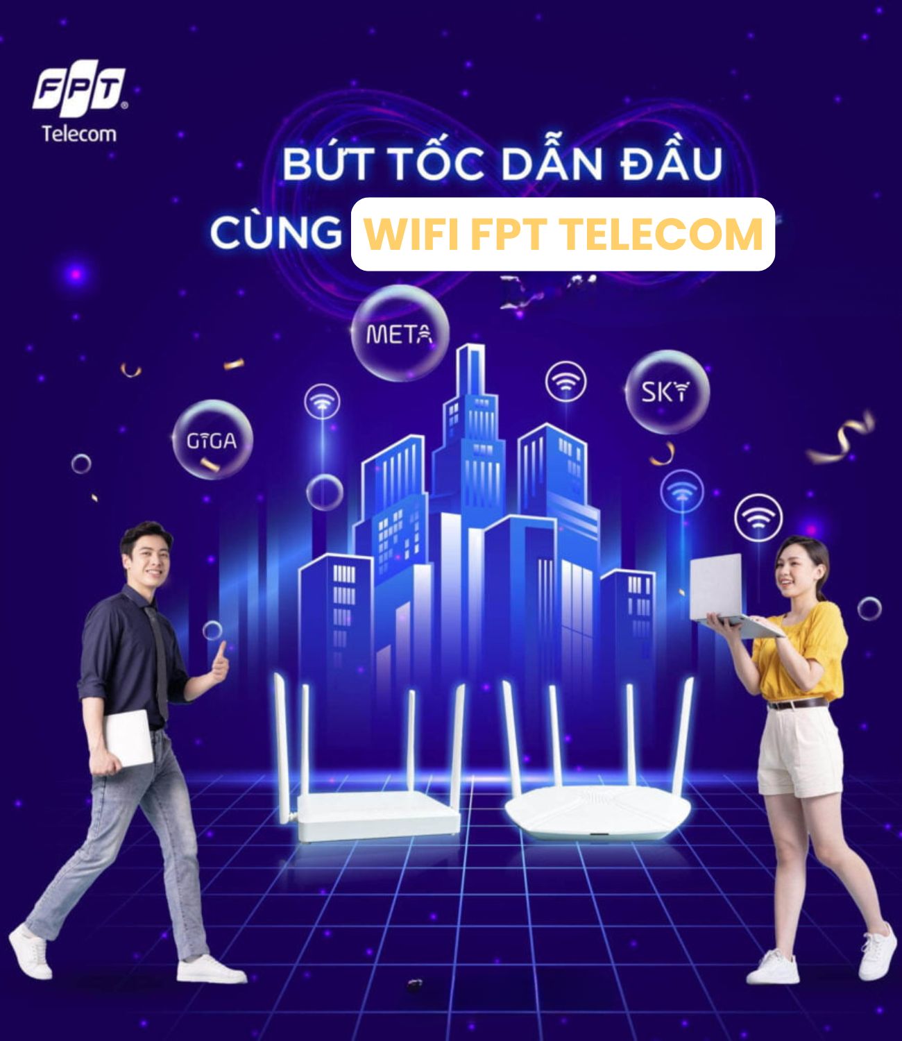 Lắp đặt wifi fpt Tam Kỳ Đà Nẵng trọn gói