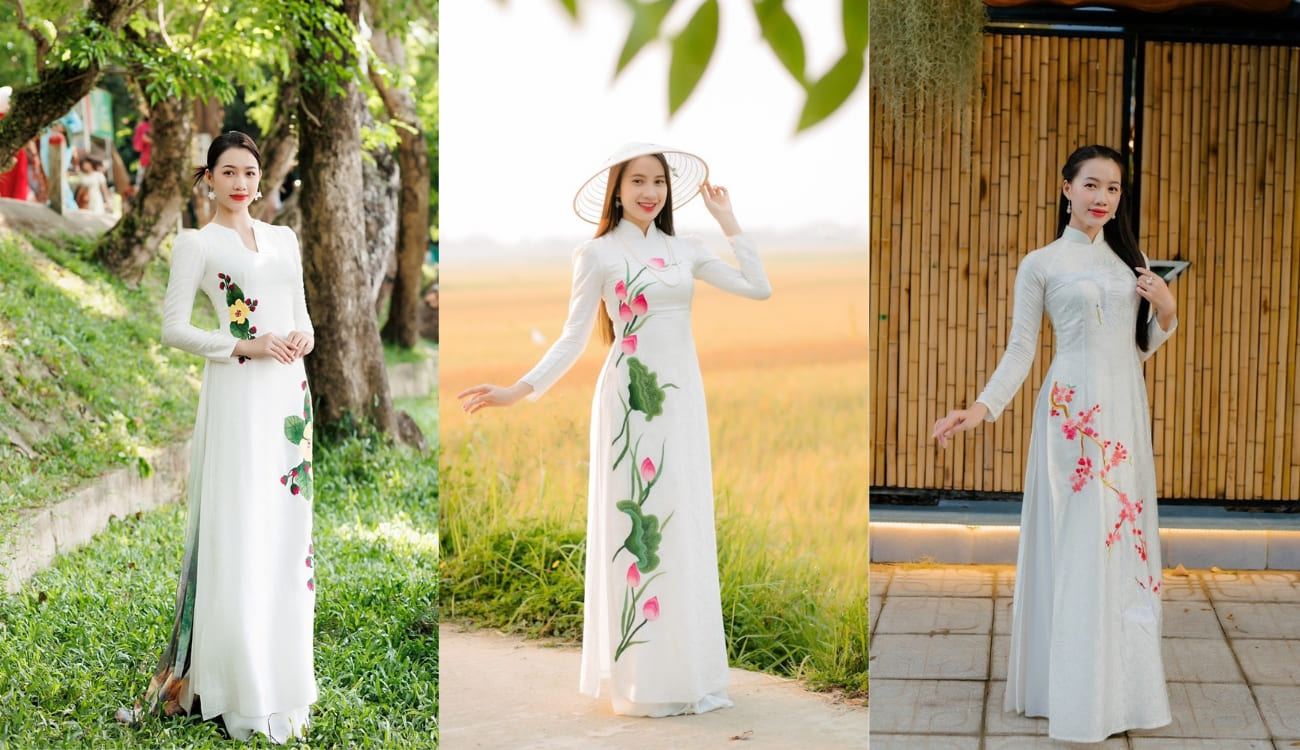 Cho thuê áo dài Điện Bàn Đông Đà Nẵng giá rẻ