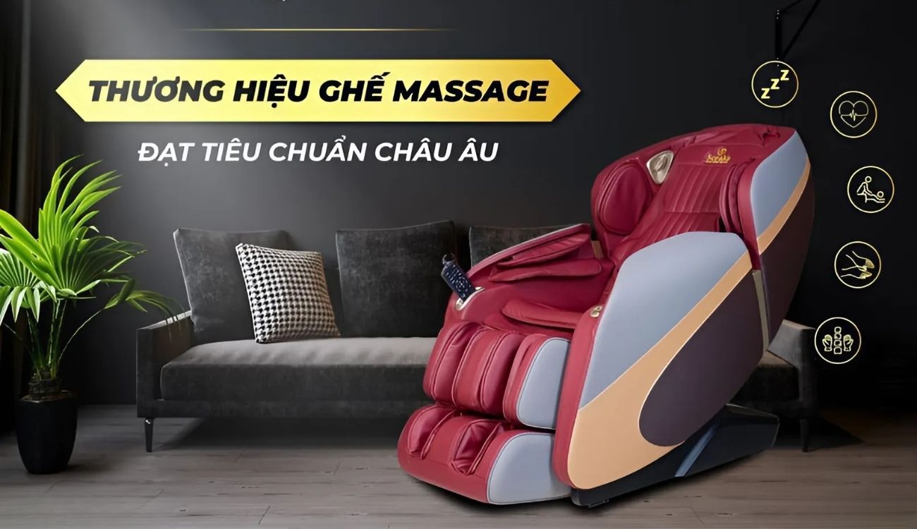 Ghế massage thư giản Hậu Giang
